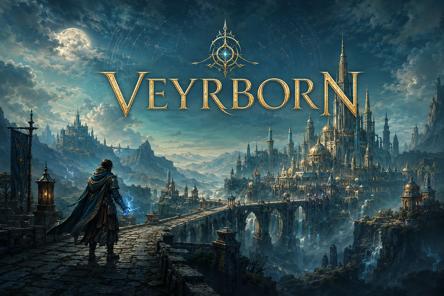 Paisagem de fantasia associada ao projeto Veyrborn